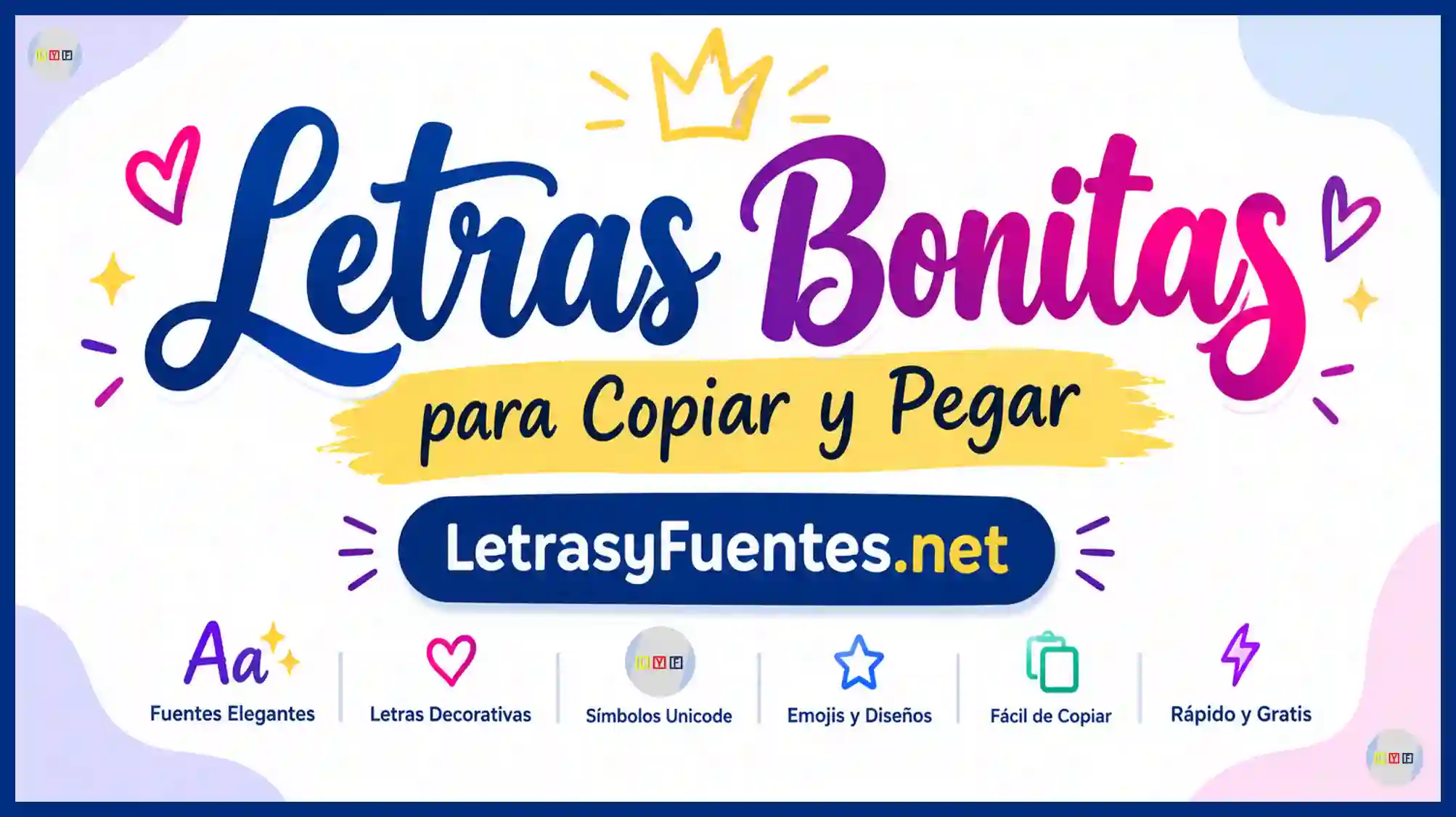 Letras y Fuentes: conversor de letras bonitas para copiar y pegar